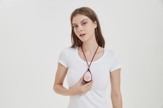 850mAh ABS جهاز تليين الهواء جهاز تنظيف الهواء القابل للارتداء يقتل حبوب اللقاح