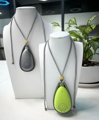 جهاز تنقية الهواء القابل للارتداء مع بطارية 850 mAh و ضوضاء منخفضة < 20dB