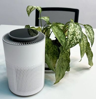 منظف هواء HC10 هادئ مع استهلاك طاقة 6 واطات لدخان التبغ مع جهاز توقيت